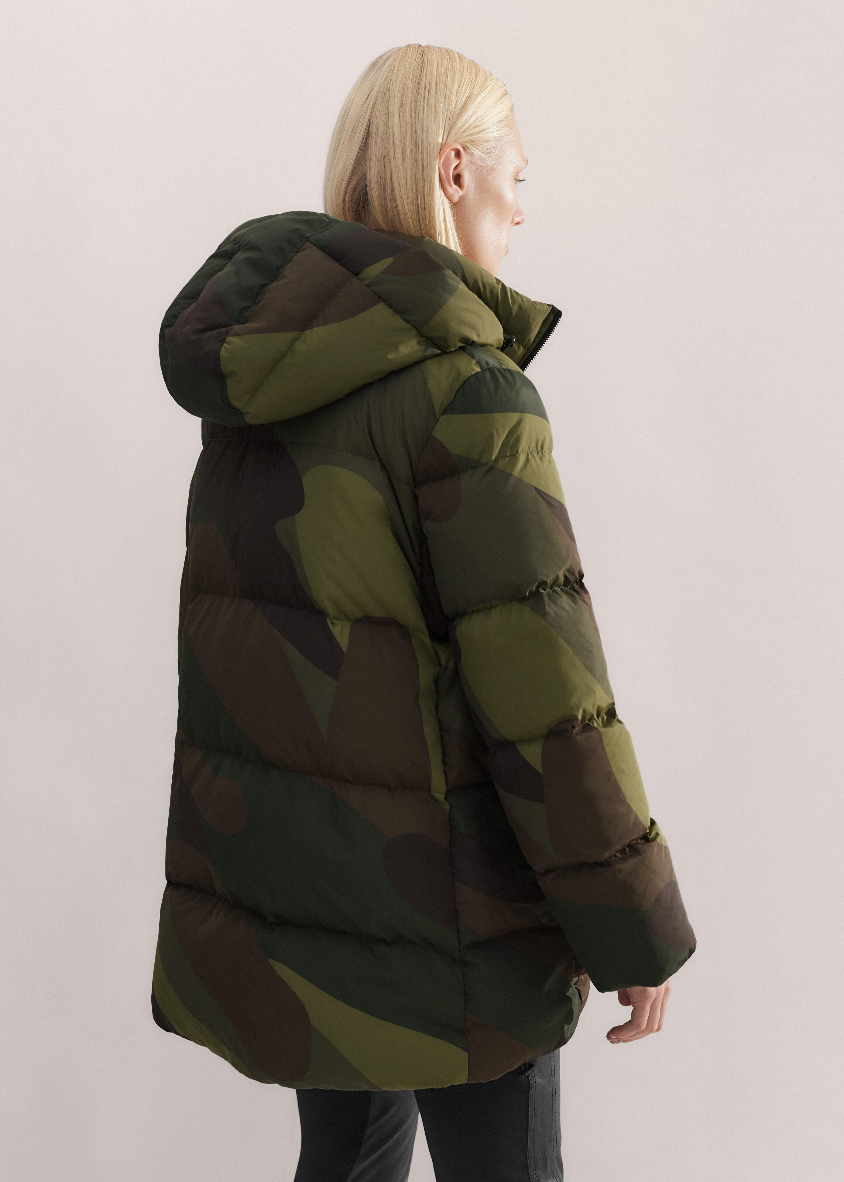 ME+EM Camo Down Puffer Jacket in Green Lyst UK