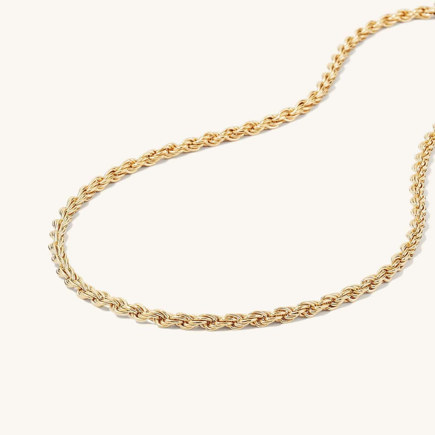 Mejuri 14K Yellow Gold Chain Necklaces: Baby Box Chain Necklace