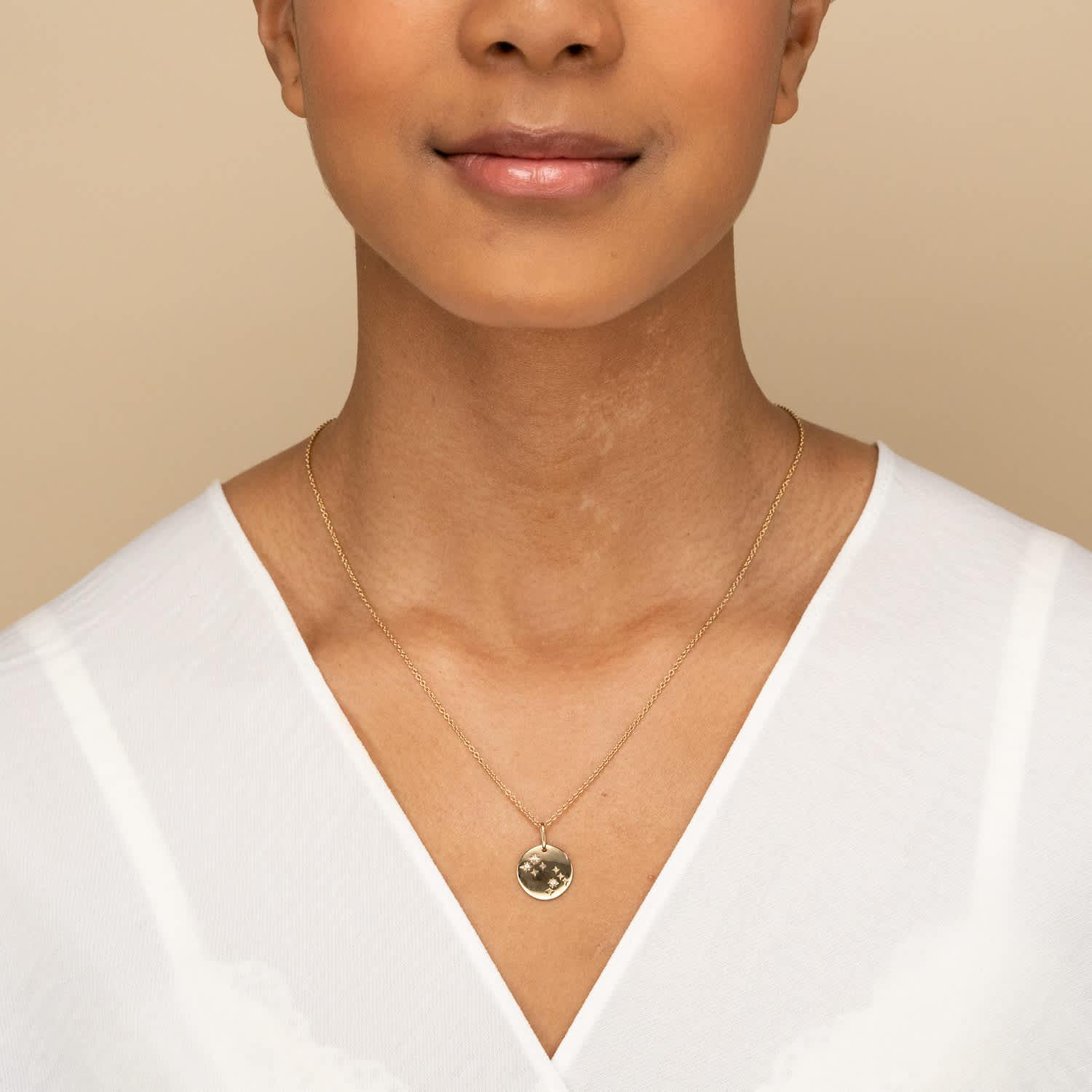 MEJURI Zodiac Necklace Pisces | Lyst