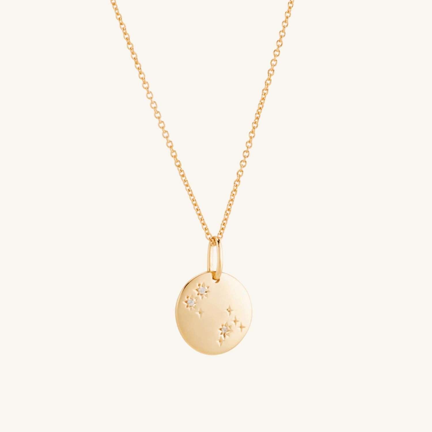 MEJURI Zodiac Necklace Pisces | Lyst