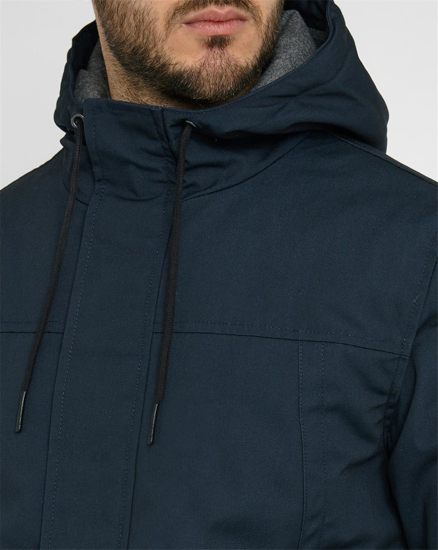 Minimum Navy Parker Pr Parka in Blue for Men - Save 50% | Lyst