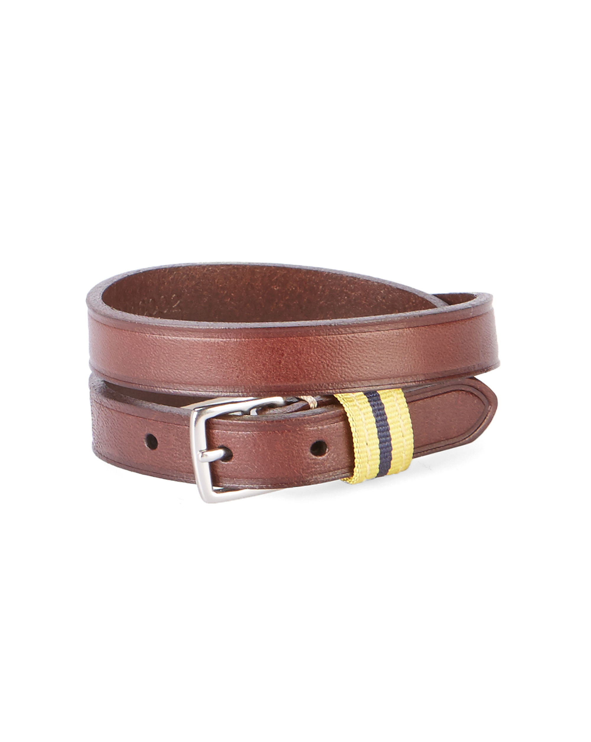 Polo ralph lauren Camel Leather Buckle Bracelet for Men Lyst