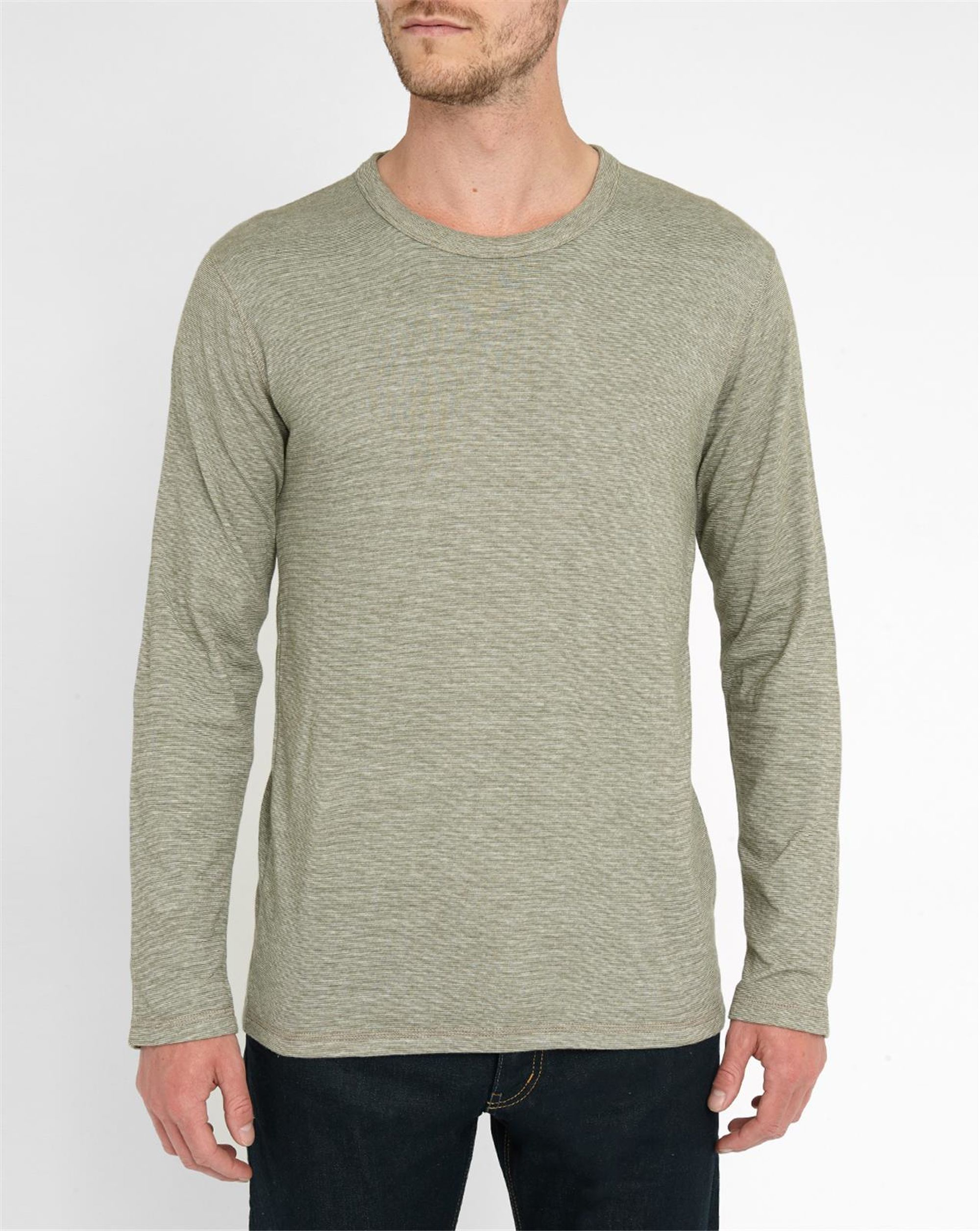 Minimum Beige Preslar Pr Long Sleeve T-shirt in Natural for Men | Lyst