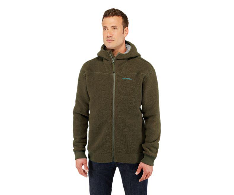 Festival woolly fleece suit with hood 