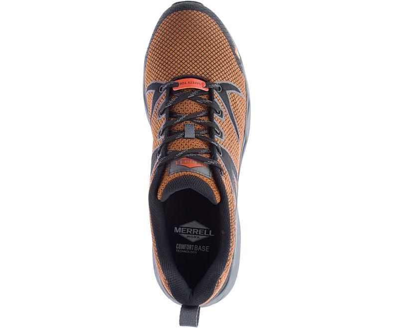 merrell full bench work shoe