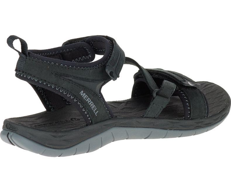 Merrell Synthetic Siren Strap Q2 Waterproof Leather Walking Sandals in  Black - Lyst