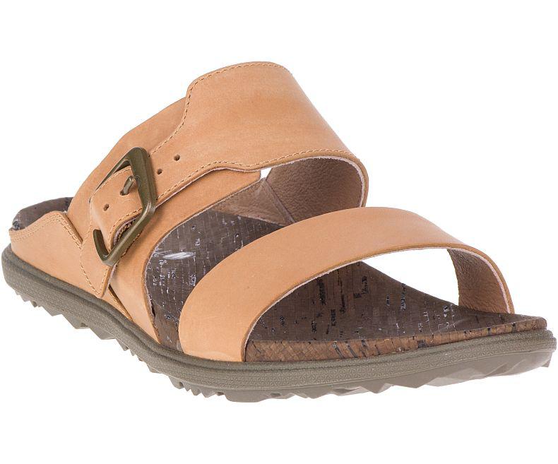 merrell around town luxe buckle slide