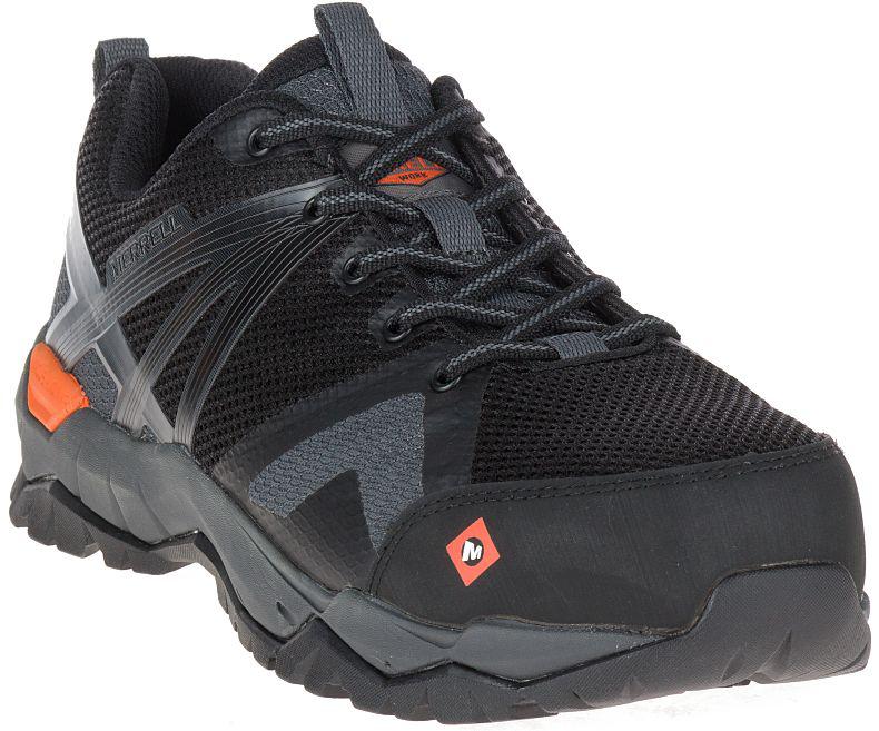 merrell full bench work shoe