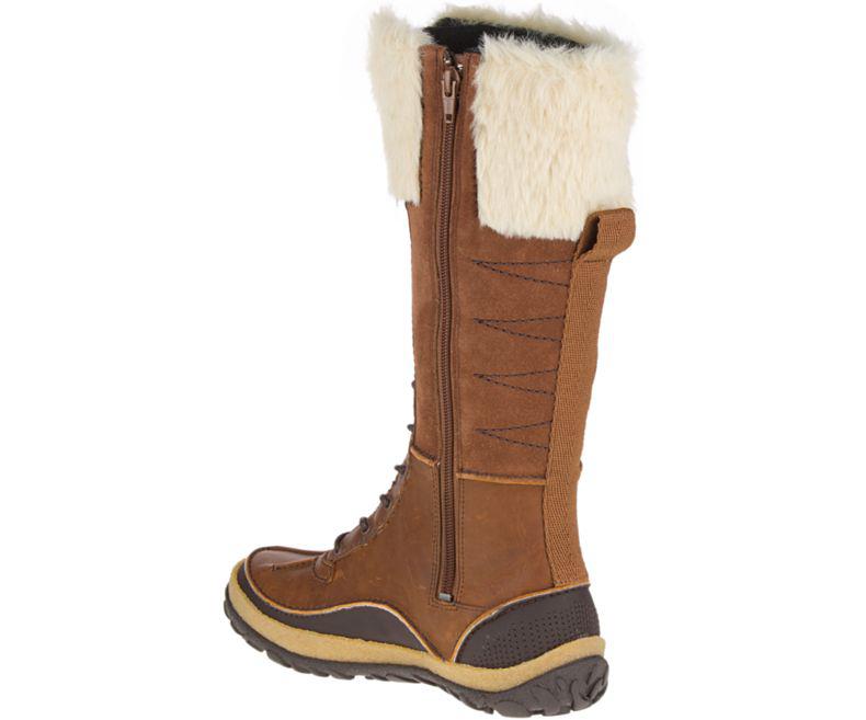 Merrell Womens Tremblant Tall Polar Wtpf Snow Boot in Brown - Save 5% - Lyst