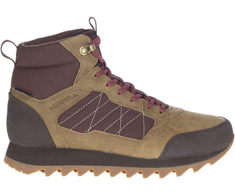 men's alpine sneaker mid polar waterproof