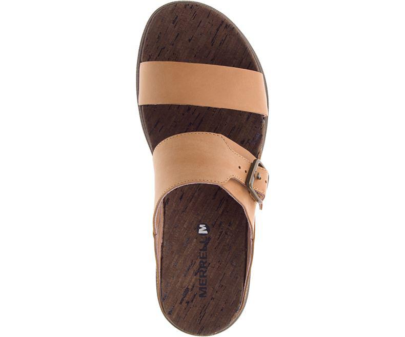 merrell around town luxe buckle slide