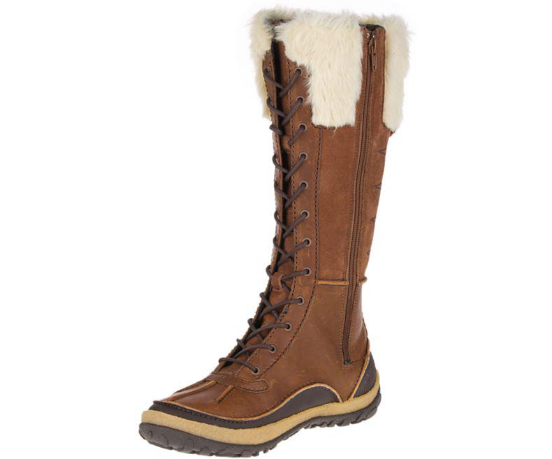 Merrell Womens Tremblant Tall Polar Wtpf Snow Boot in Brown - Save 5% - Lyst