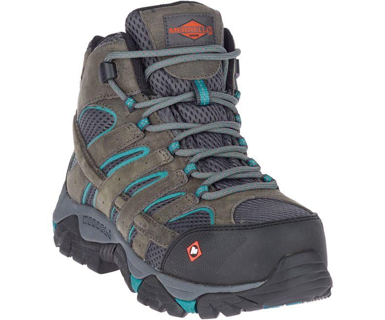merrell work moab vertex mid waterproof composite toe