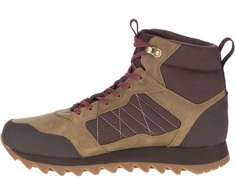 men's alpine sneaker mid polar waterproof