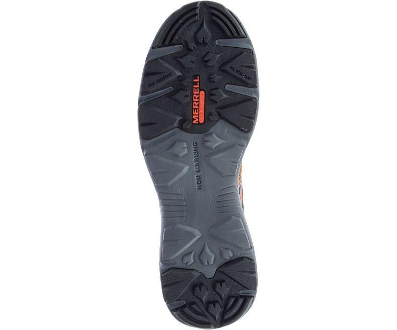merrell full bench work shoe