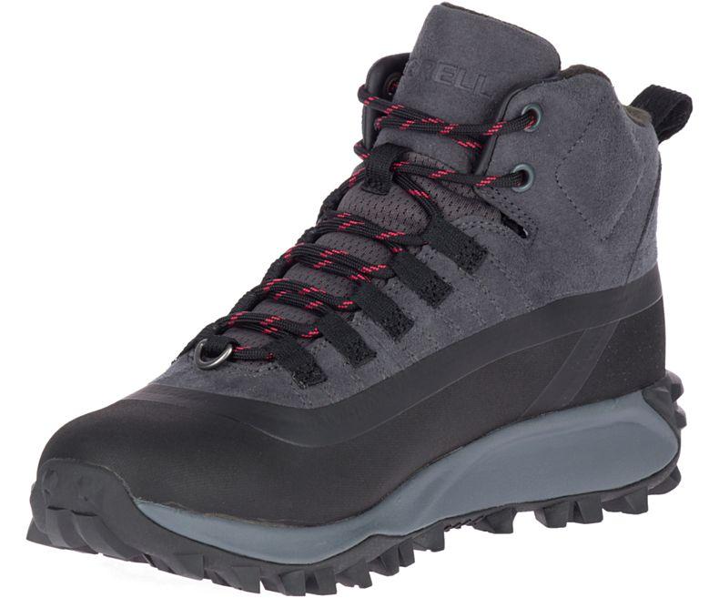 women's thermo snowdrift zip mid shell