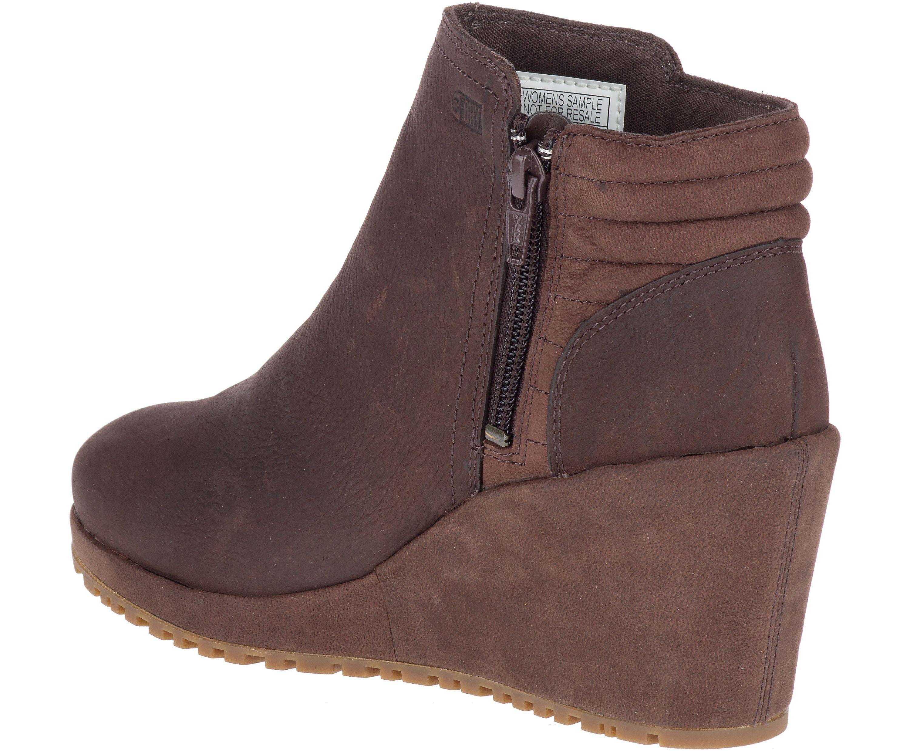 merrell women's tremblant wedge bluff waterproof walking shoe