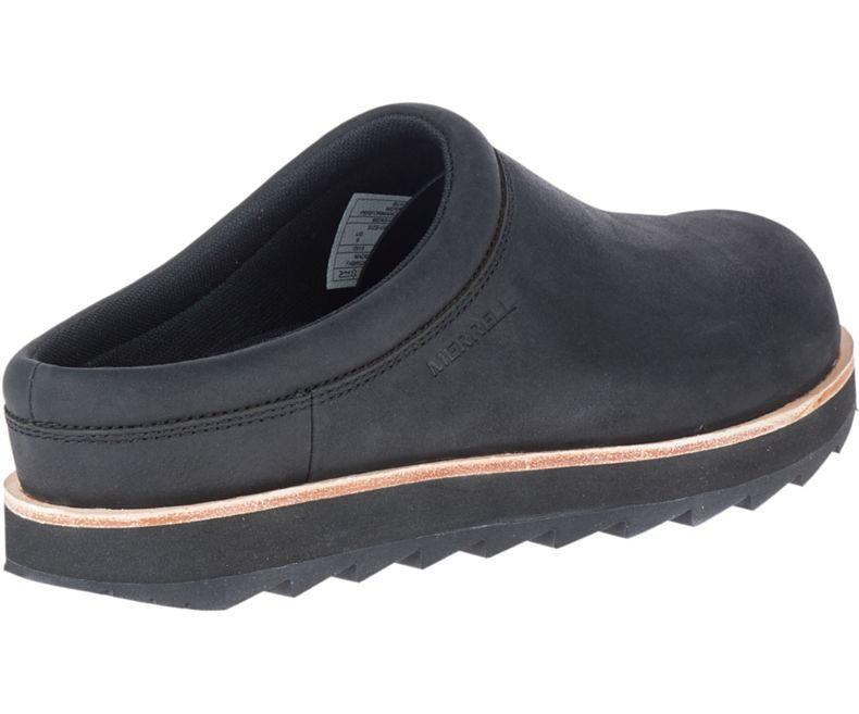 Merrell Juno Clog Leather in Black for Men - Lyst