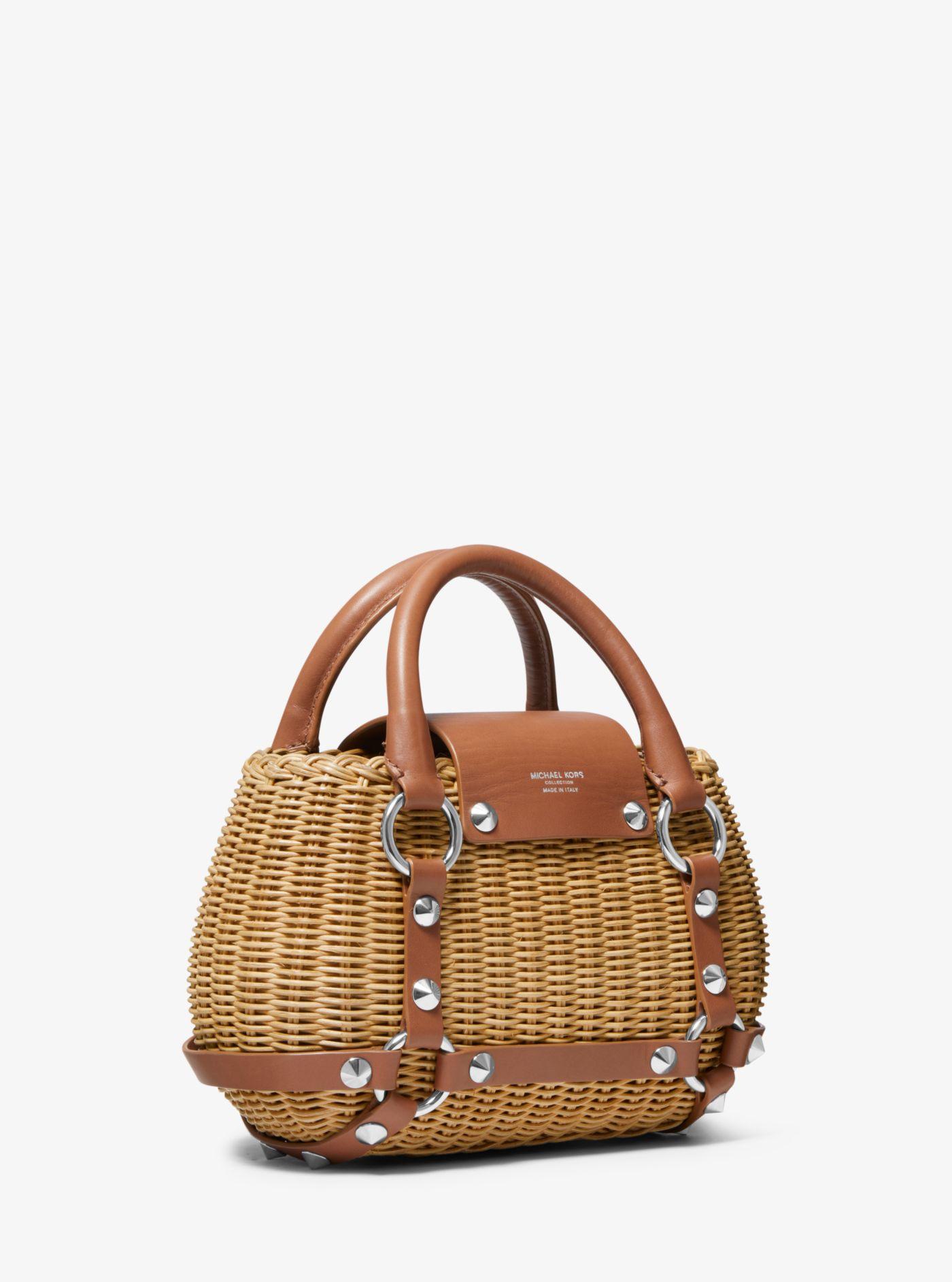 michael kors wicker bolsa