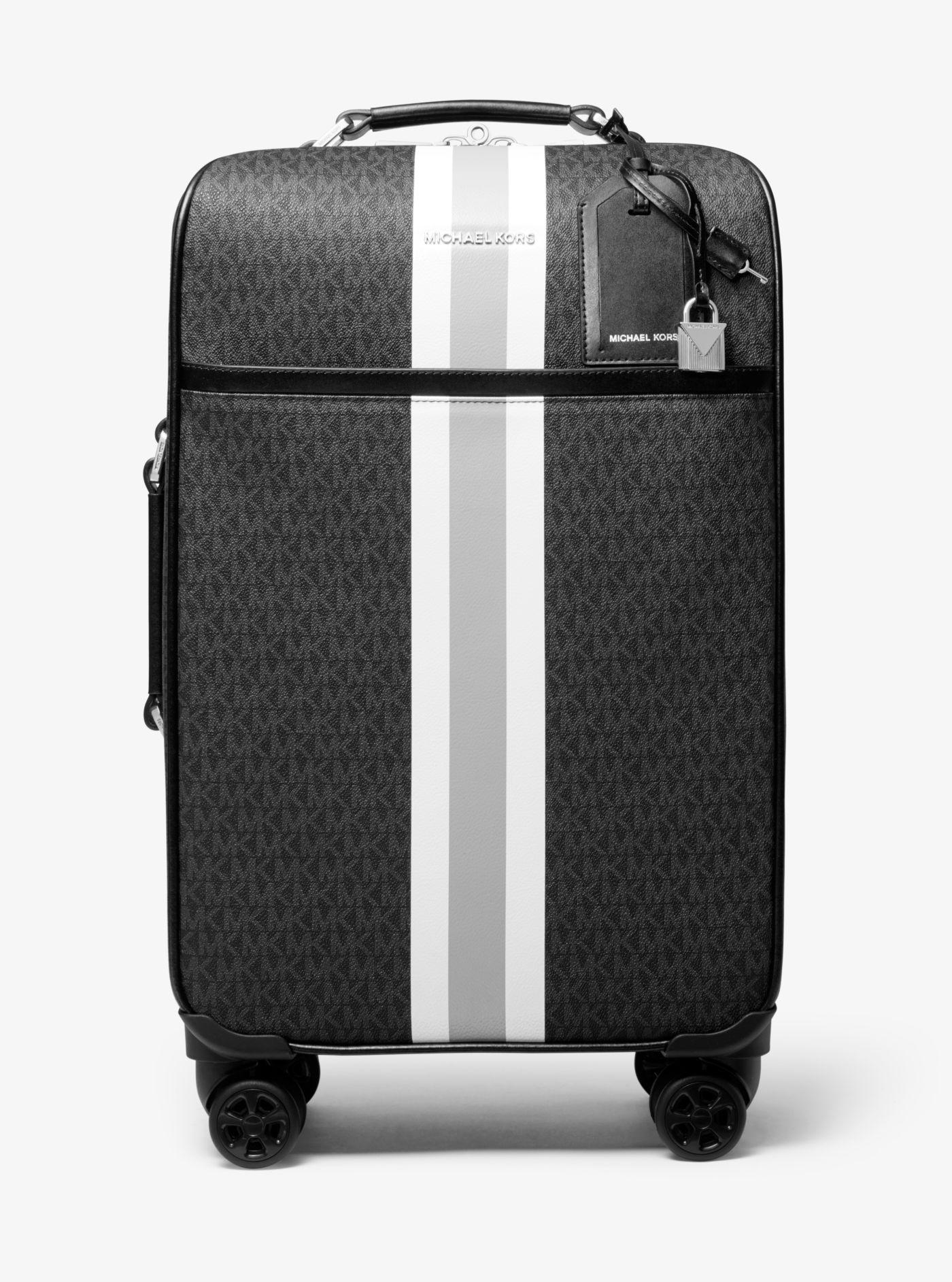Michael kors black best sale luggage