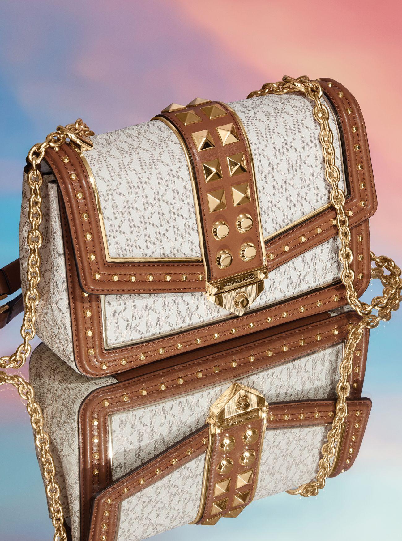 Michael Kors Soho Studded Shoulder Bag Michael Kors Large Soho