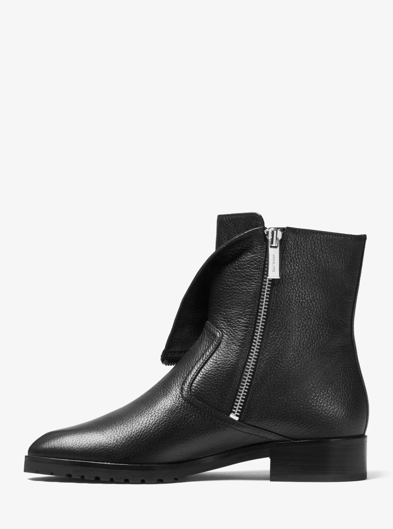 michael kors andi flat bootie