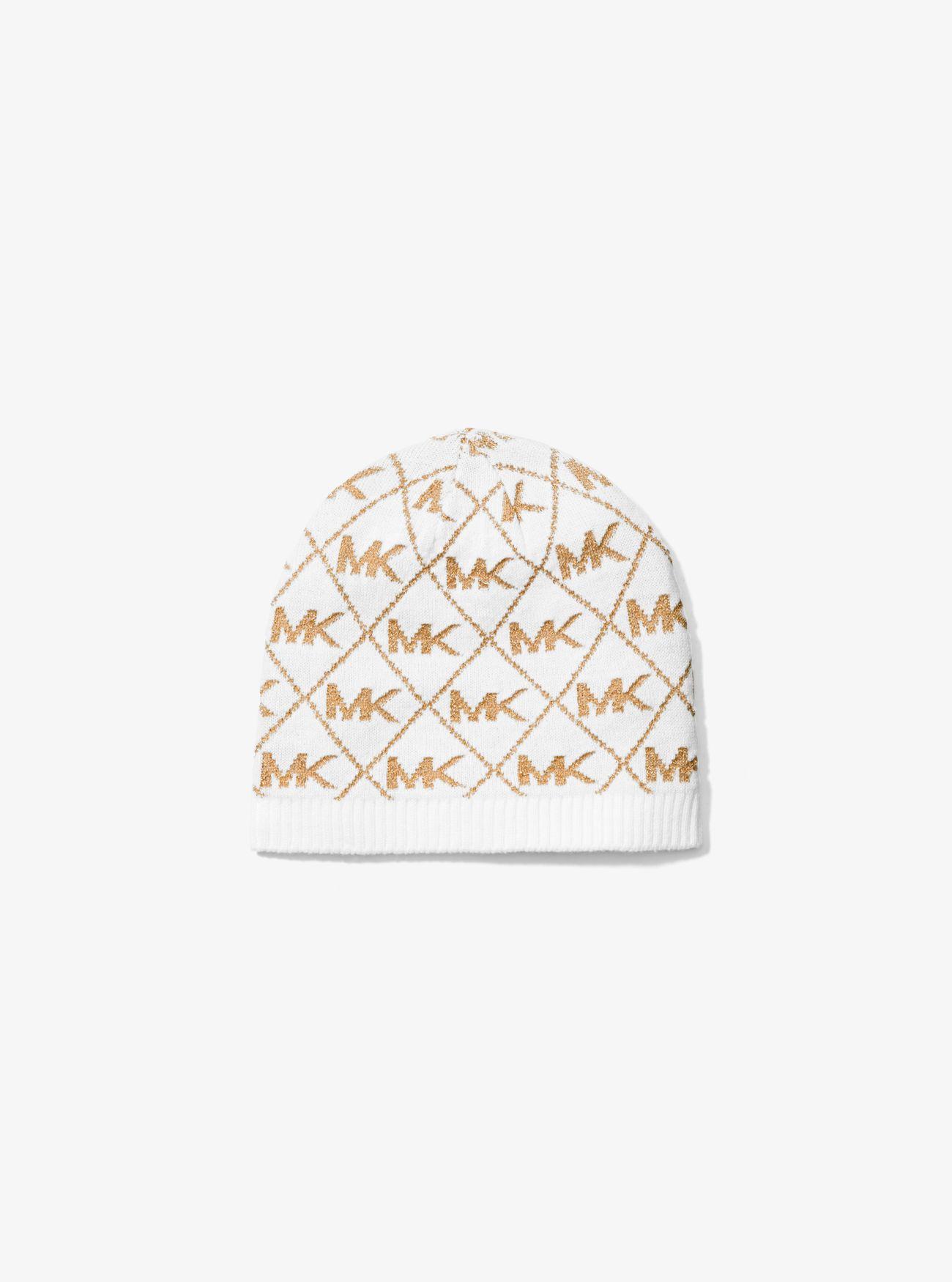 Set Con Sciarpa E Cappello Con Logo Effetto MetallizzatoMichael Kors in  Materiale sintetico di colore Neutro | Lyst