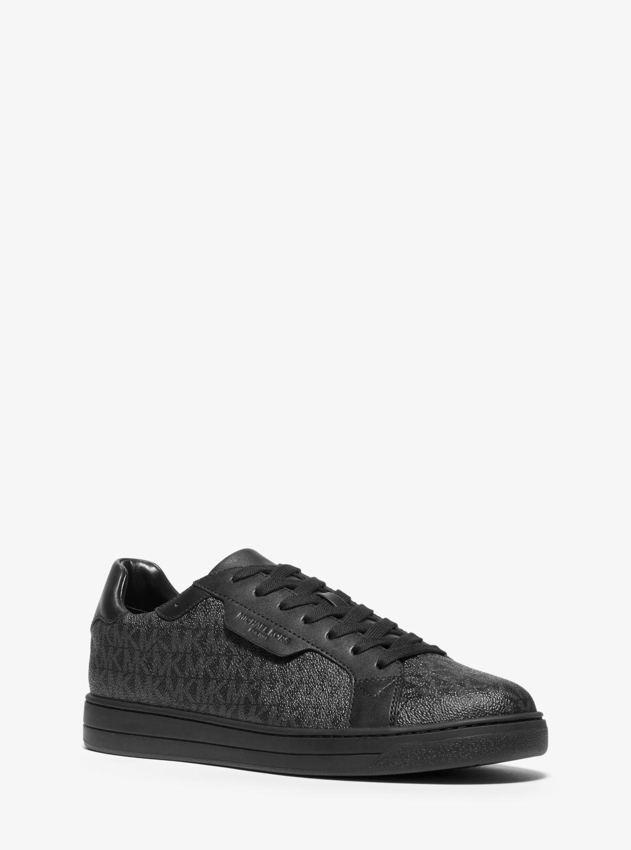 michael kors keating leather sneaker