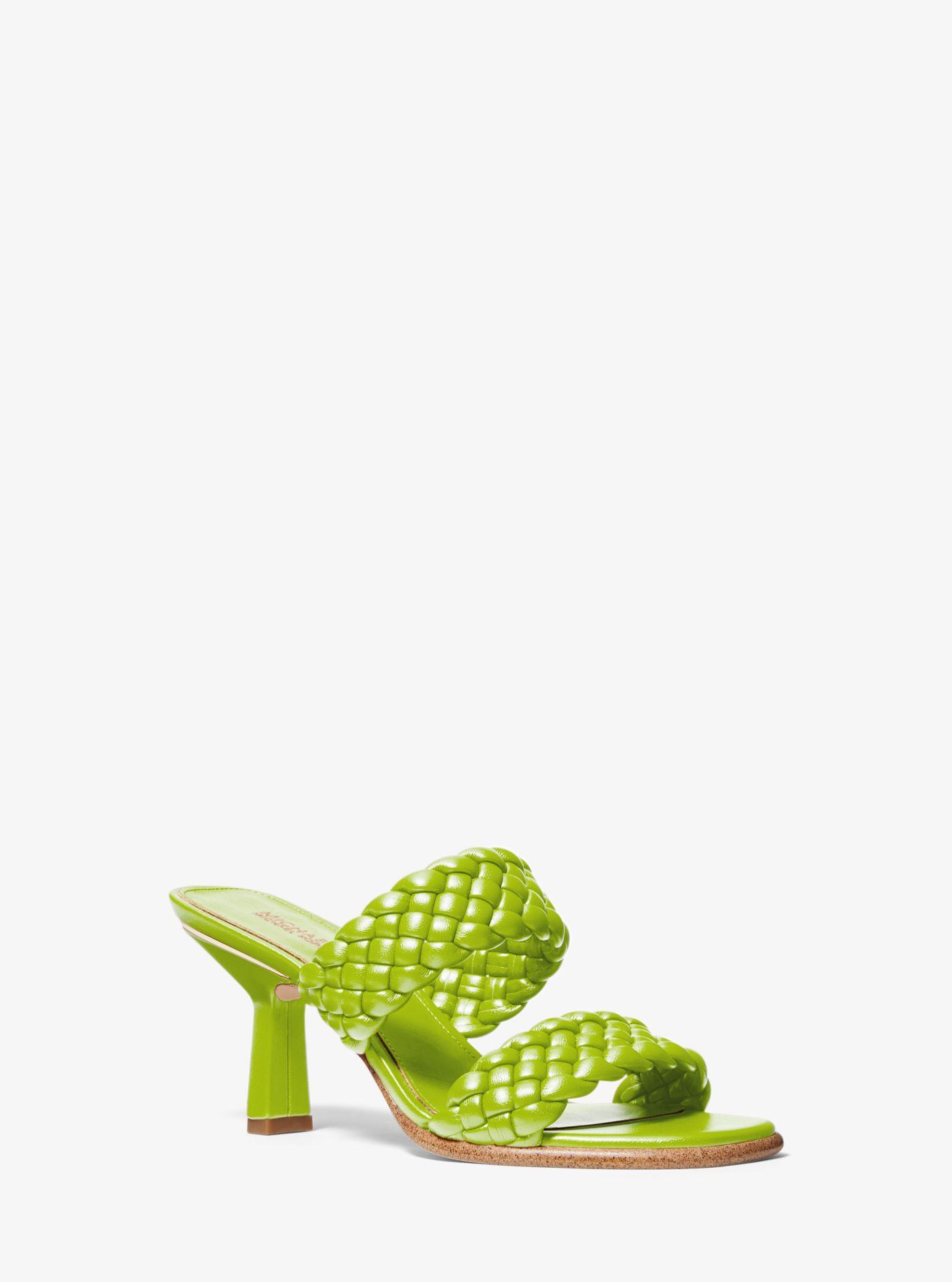 michael kors amelia braided mule