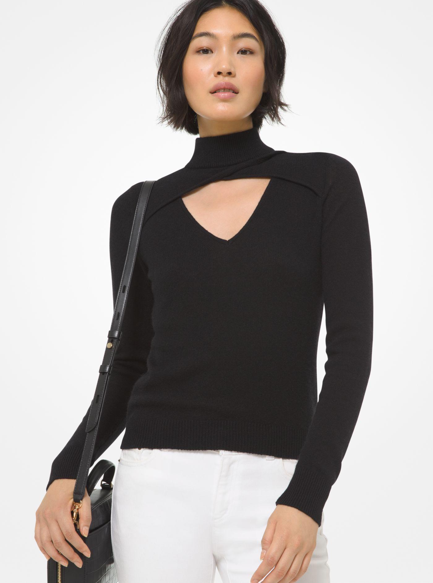 michael kors merino wool sweater