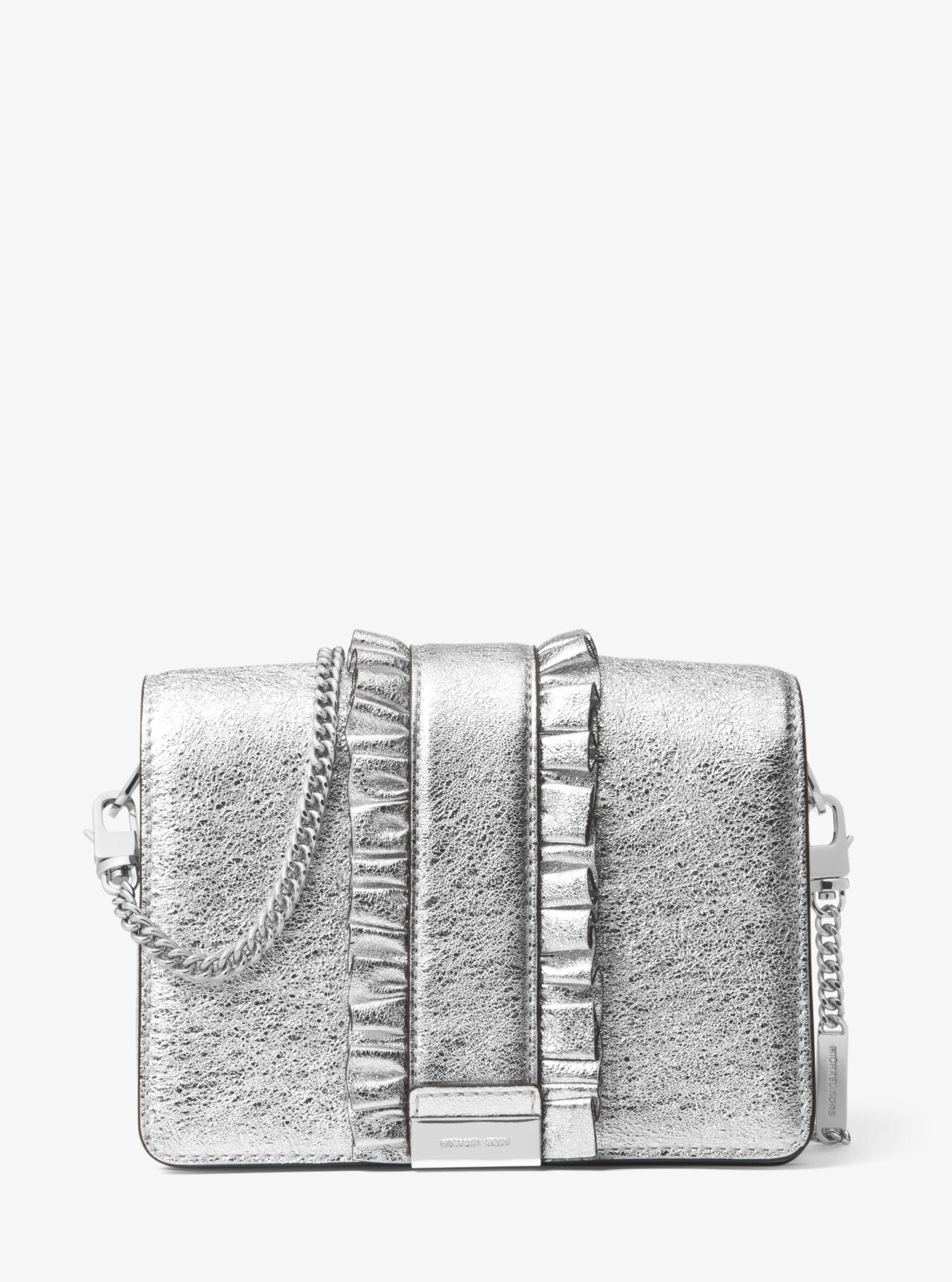 michael kors ruffle purse