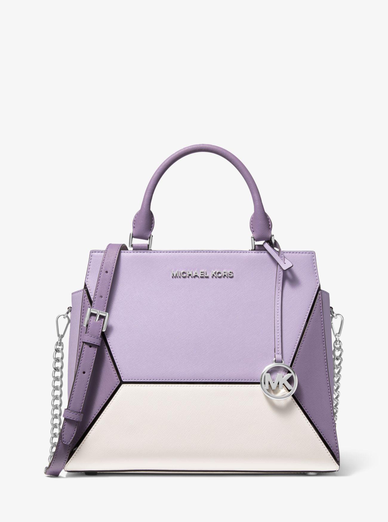 MK purple handbag