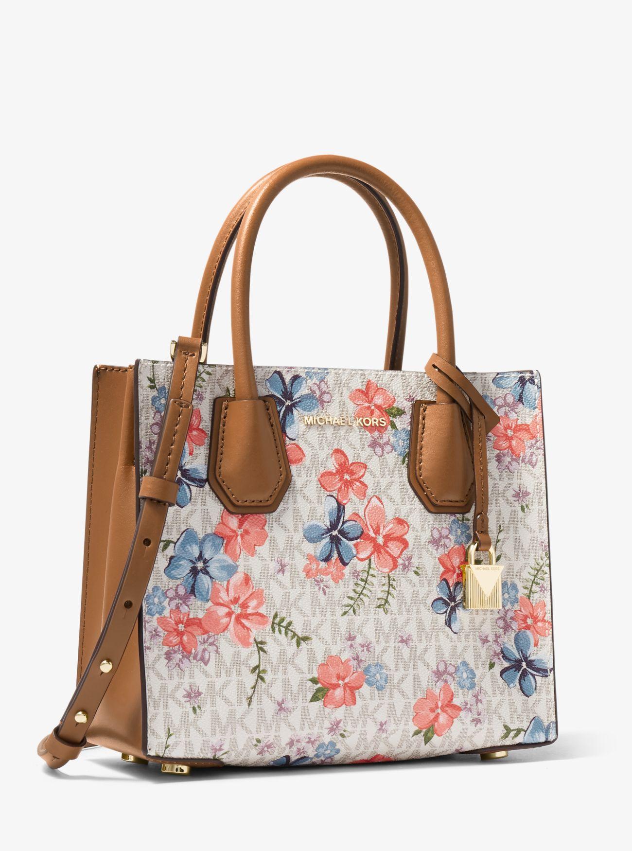 mk floral crossbody
