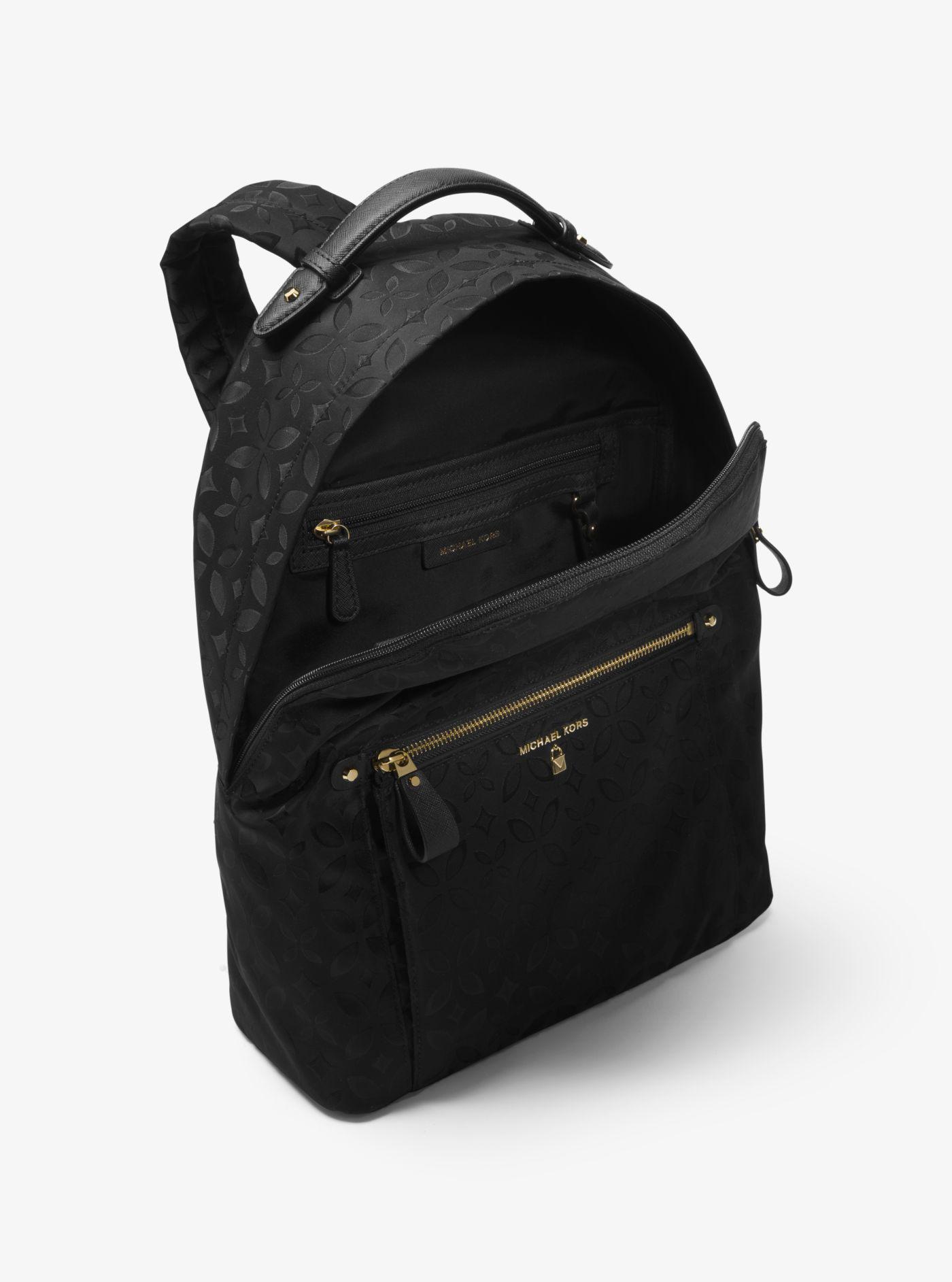 michael kors kelsey backpack black