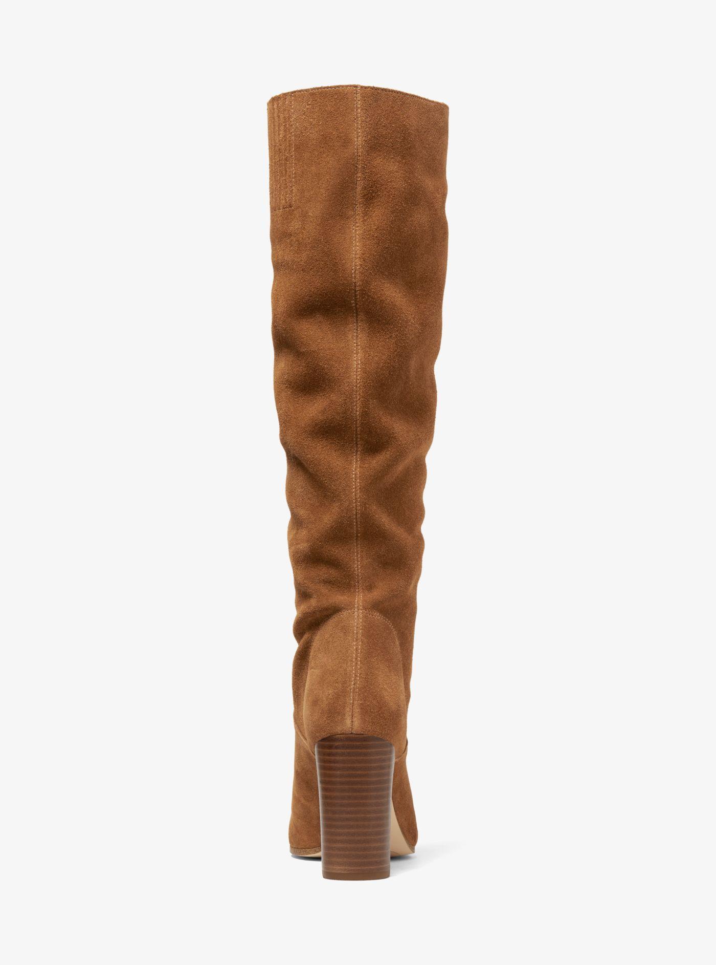 Total 43+ imagen michael kors suede boots - Abzlocal.mx