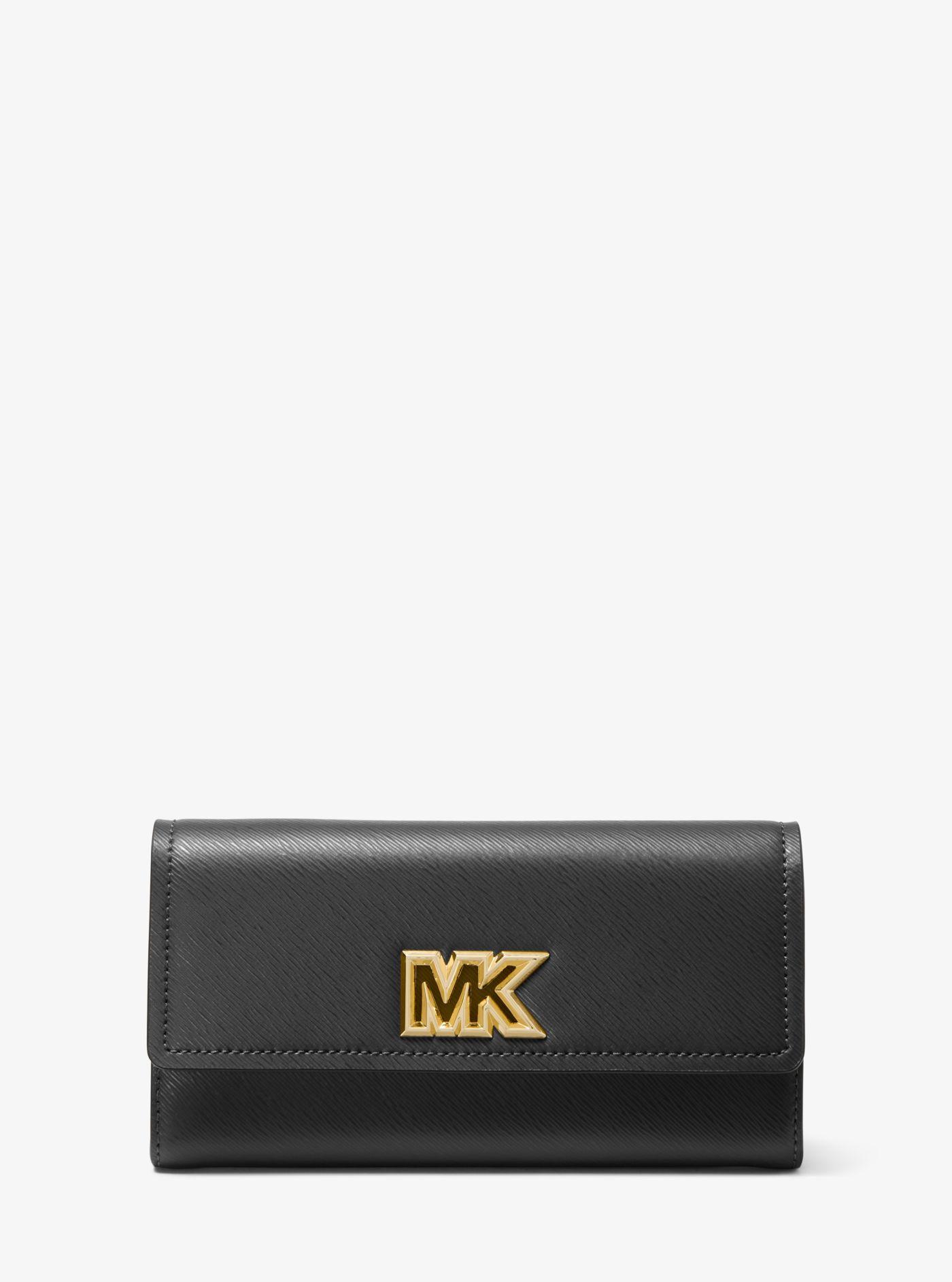 Michael kors black saffiano 2024 wallet