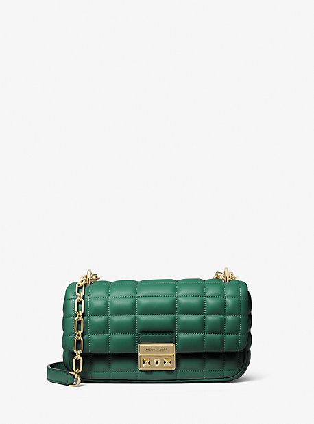 Michael kors small green bag hotsell