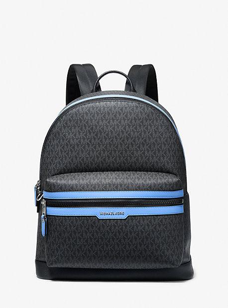 Michael Kors Mk Hudson Empire Monogram Backpack in Blue for  display picture 1