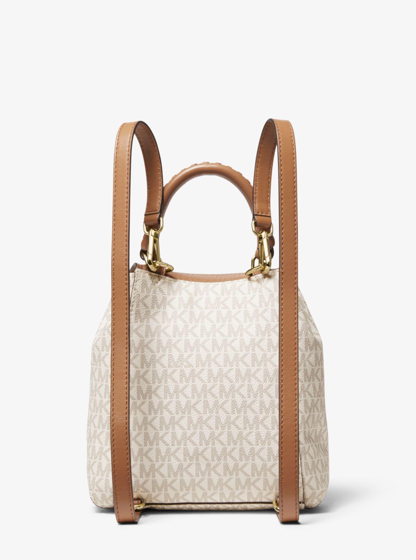 Michael Kors Viv Extrasmall Pebbled Leather Backpack Lyst