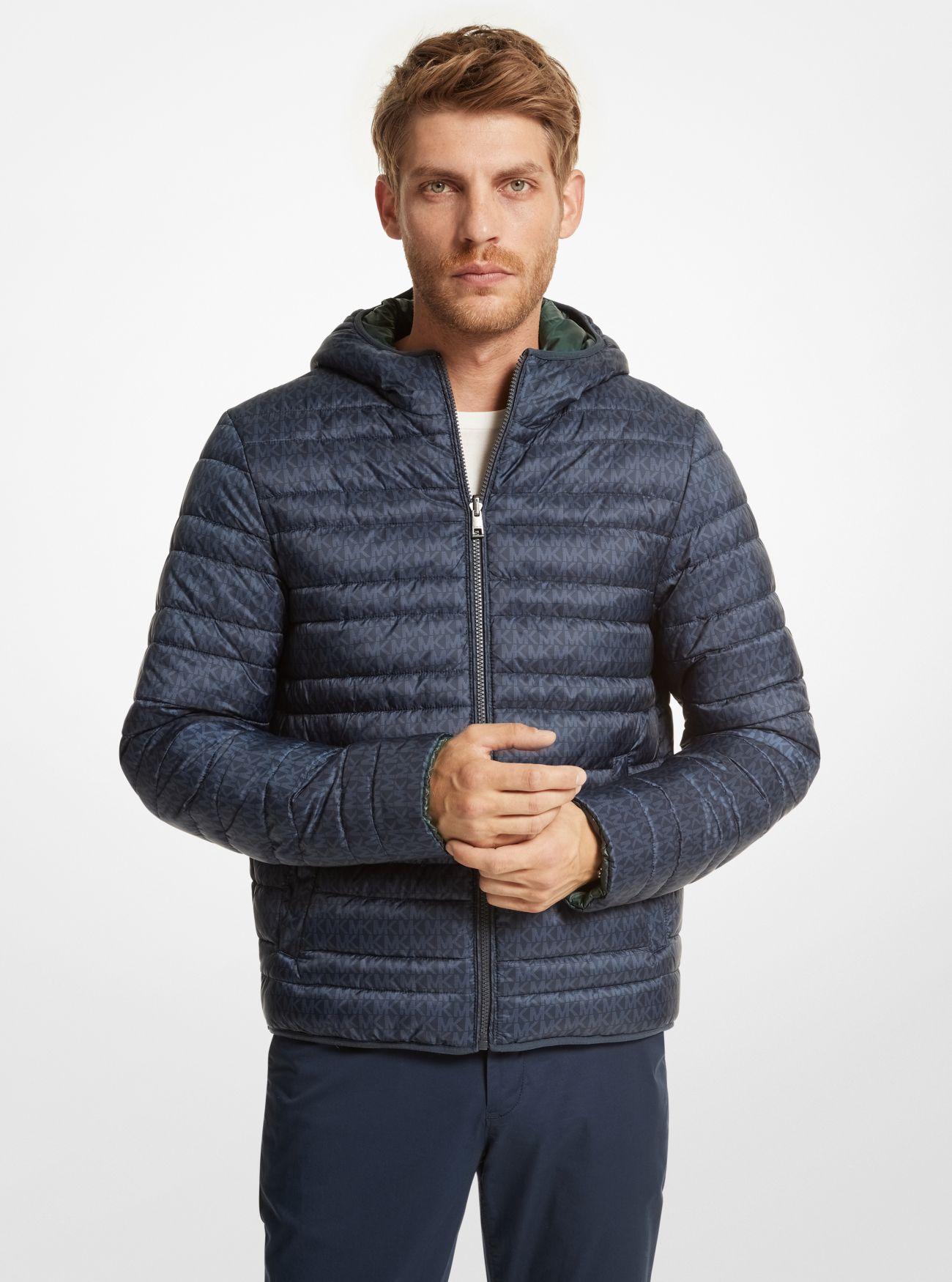 Michael kors top reversible down jacket