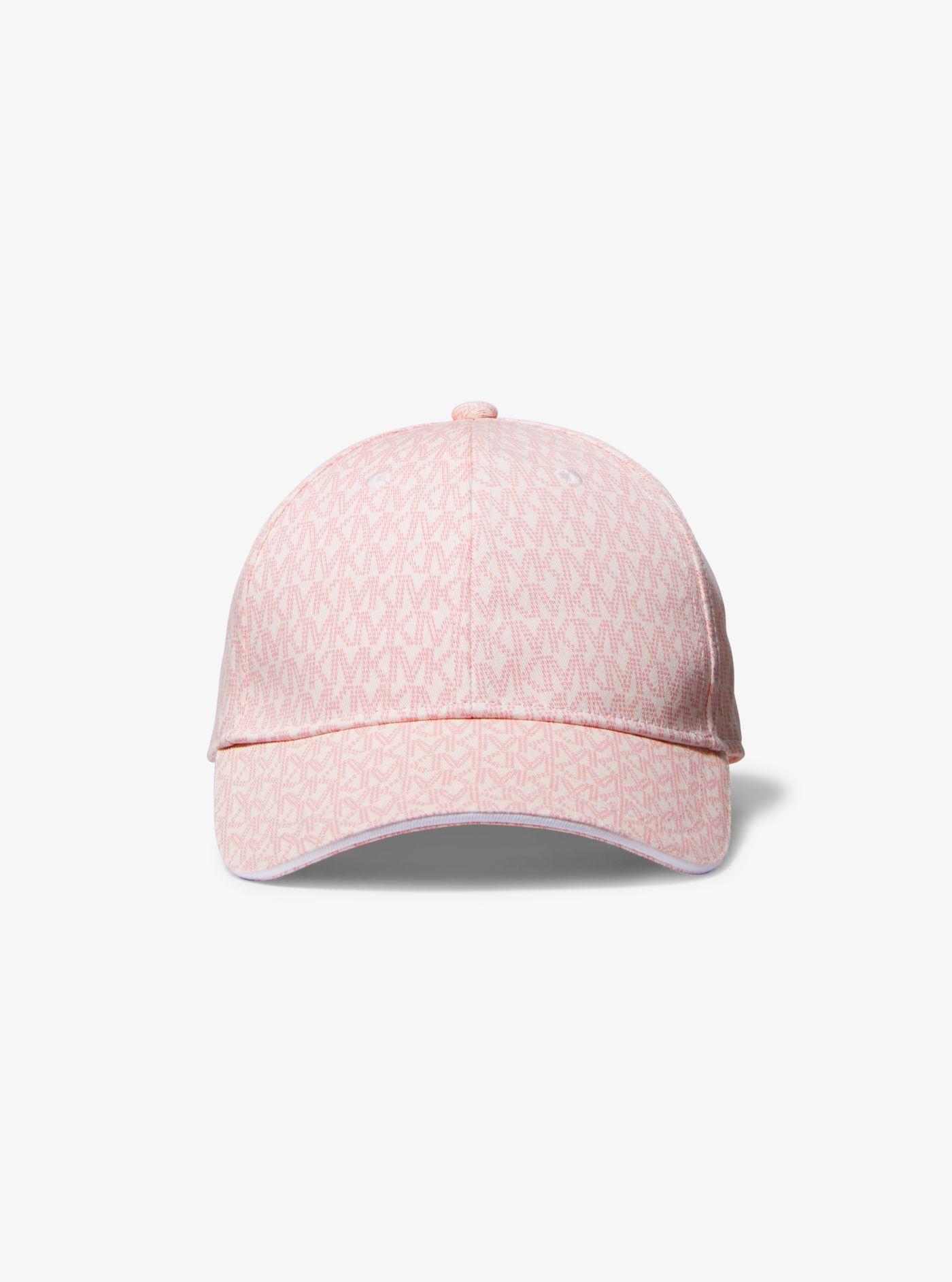 Michael Kors Women's Logo Cotton Baseball Hat - Pink - Hats