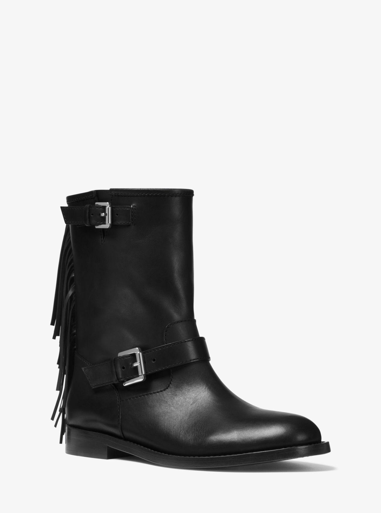 Michael Kors Ingrid Leather Boots in 