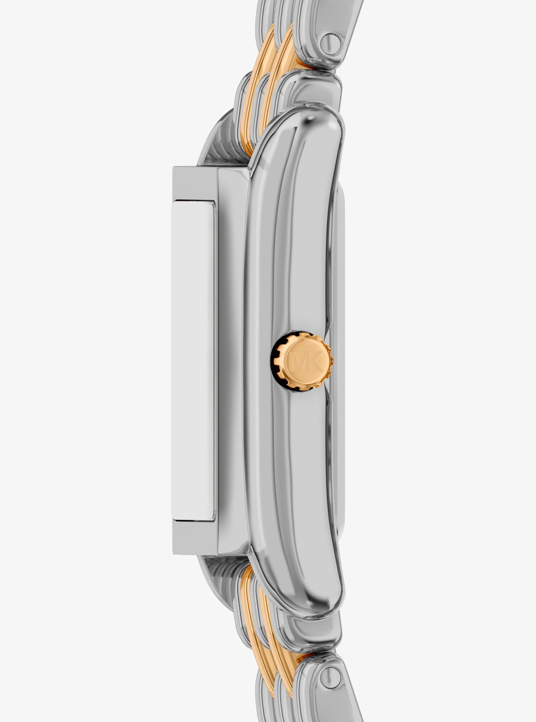 NWT Michael Kors Petite Essex White Dial Two-Tone Ladies Watch Michael Kors Petite Essex-Tone Watch in White | Lyst Canada main image 4