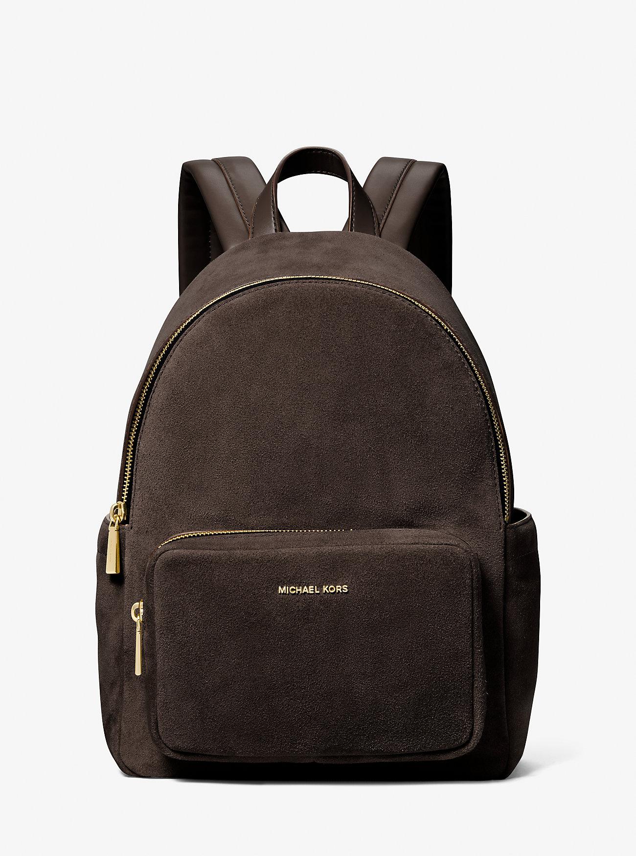 MICHAEL Michael Kors Mk Tanner Medium Suede Backpack in 