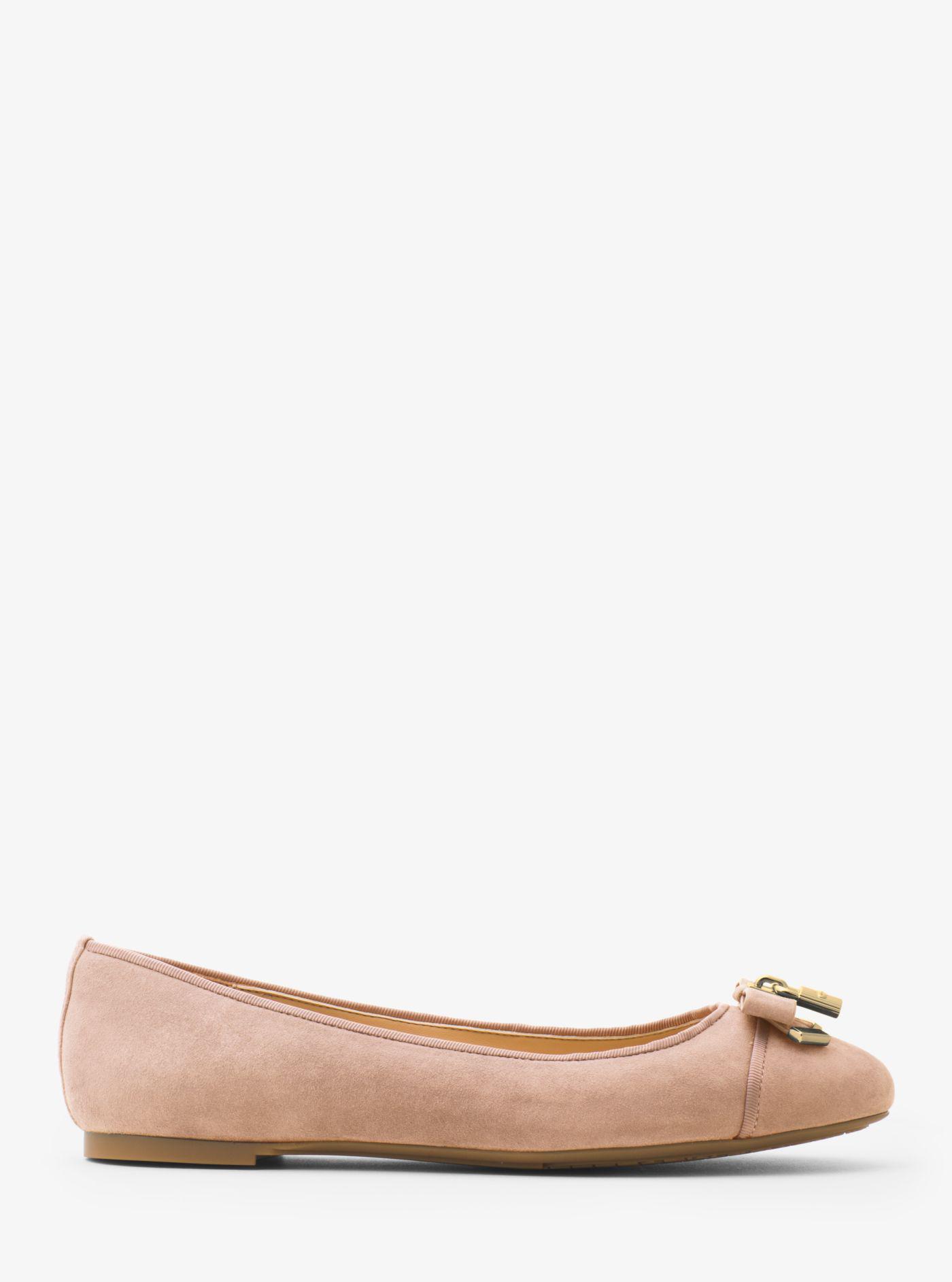 michael kors pink ballet flats