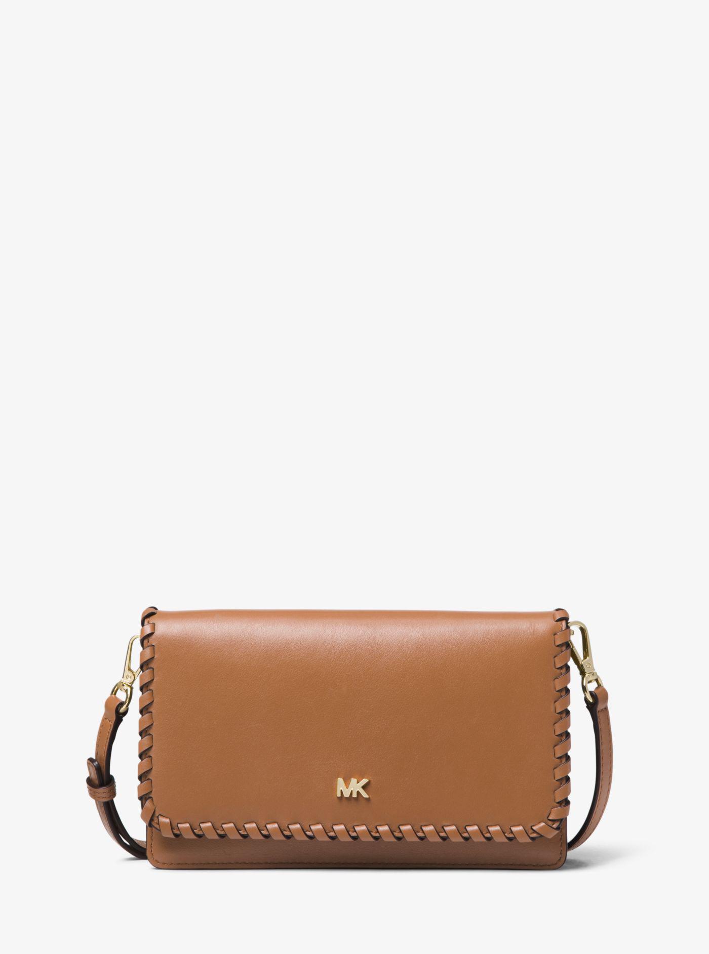 Michael Kors Whipstitched Leather 