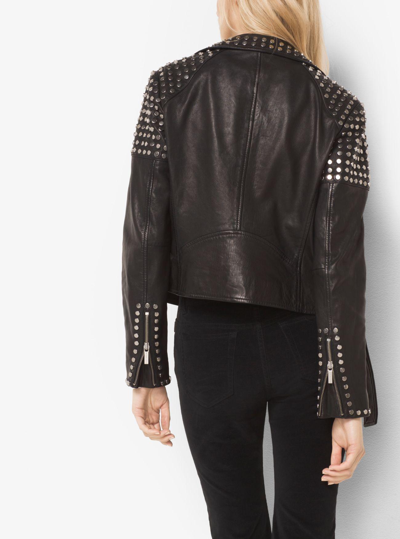 michael kors studded coat