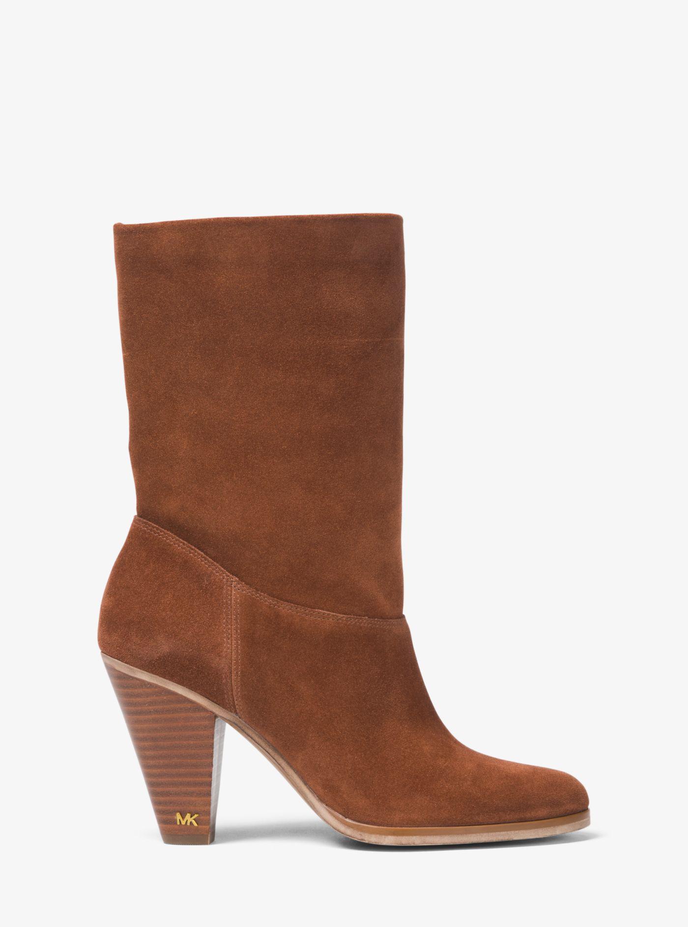 Michael Kors Divia Suede Ankle Boot in 