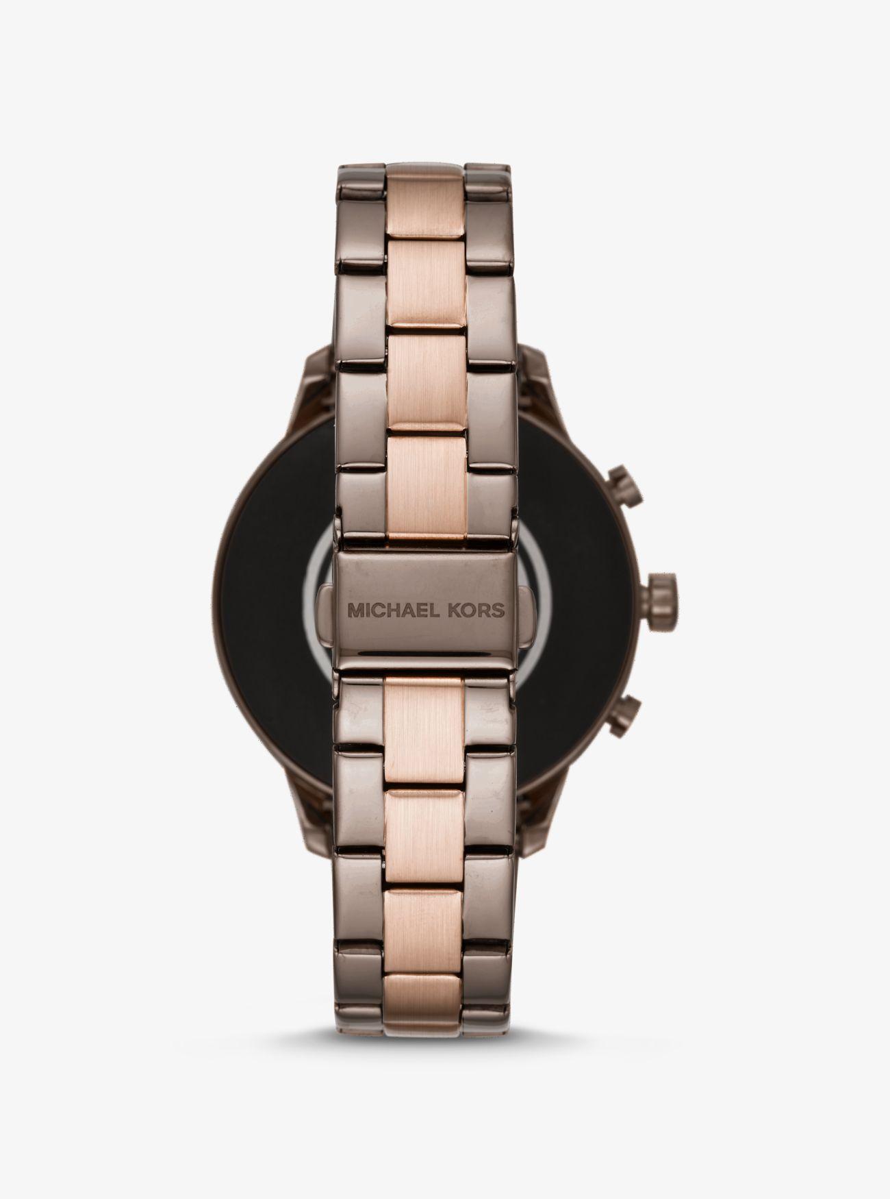 michael kors two tone smartwatch