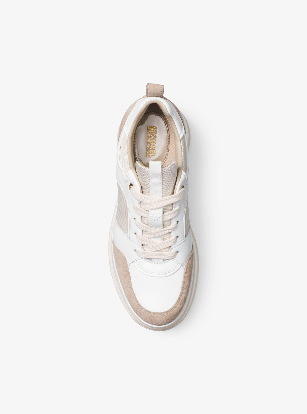 michael michael kors felicia flatform dad sneakers